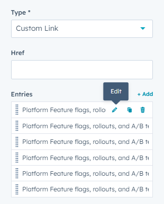 Customizing the global header content img22