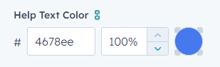 forms help text color