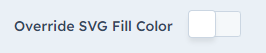 logo override svg fill color